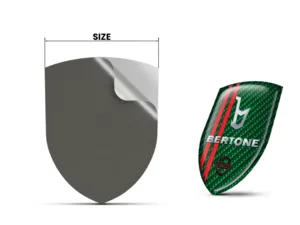 Bertone Pegatinas Logo Impresas Edición Personalizable Minimalista